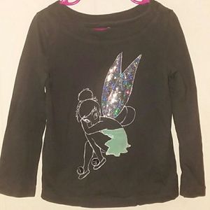 Gap Disney Tinkerbell Long Sleeve Tee